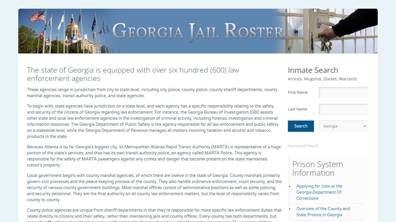 Berrien County | Georgia Jail Inmate Search